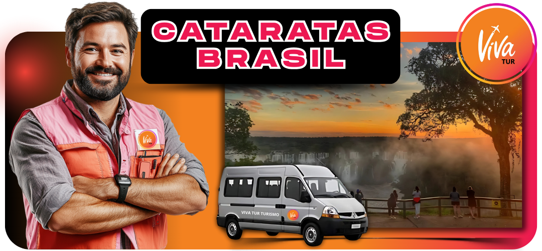 Transfer para as Cataratas do Iguaçu.